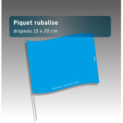 Piquet rubalise - 7 couleurs disponibles